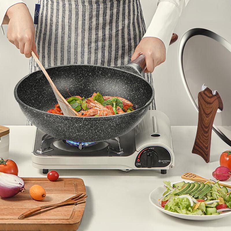 

Hanle HL-CG28 Premium Rock Non-Stick Wok