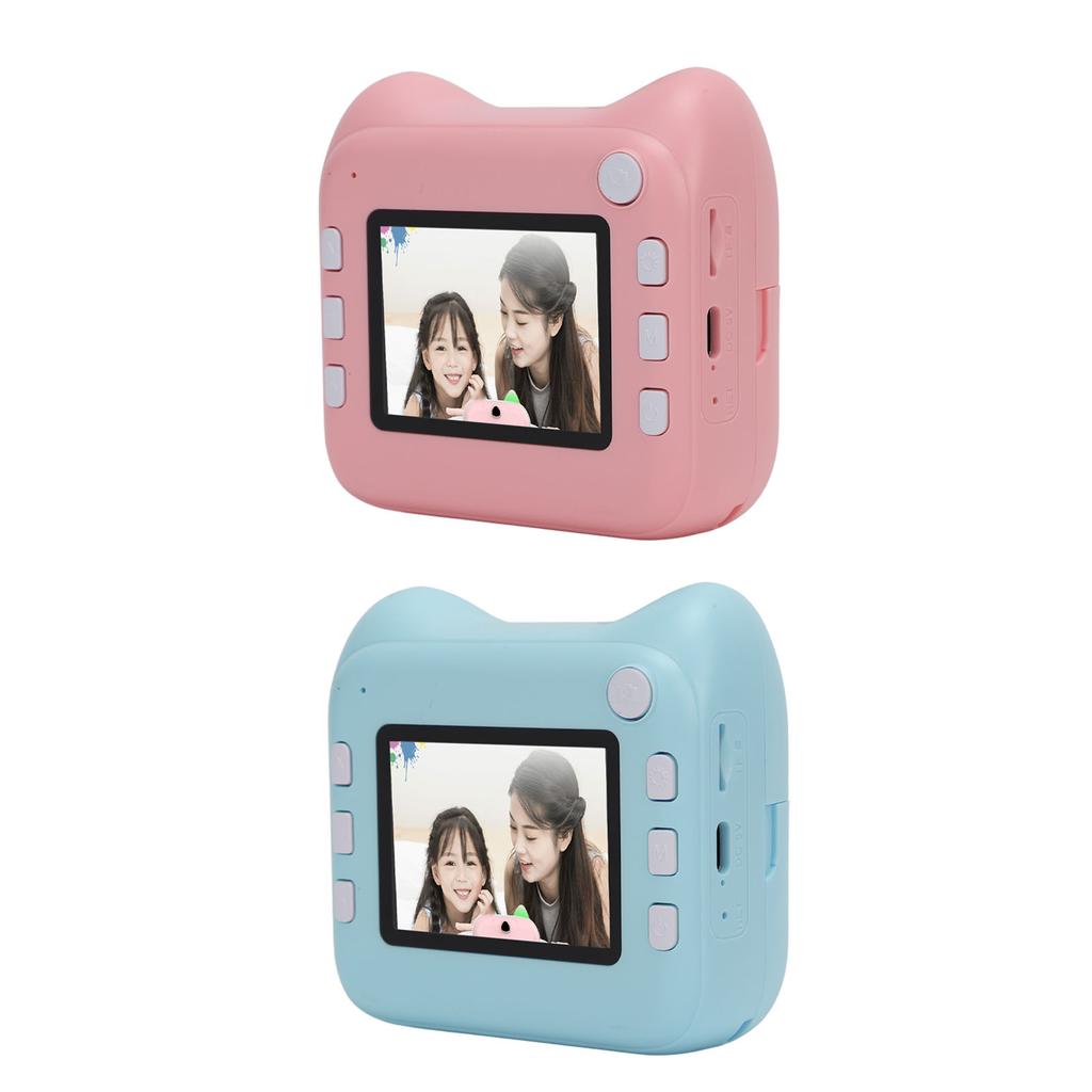 Instant Print Camera 48MP 2.4in Screen Thermal Printing 800mAh Battery Clear Image Digital Zoom for