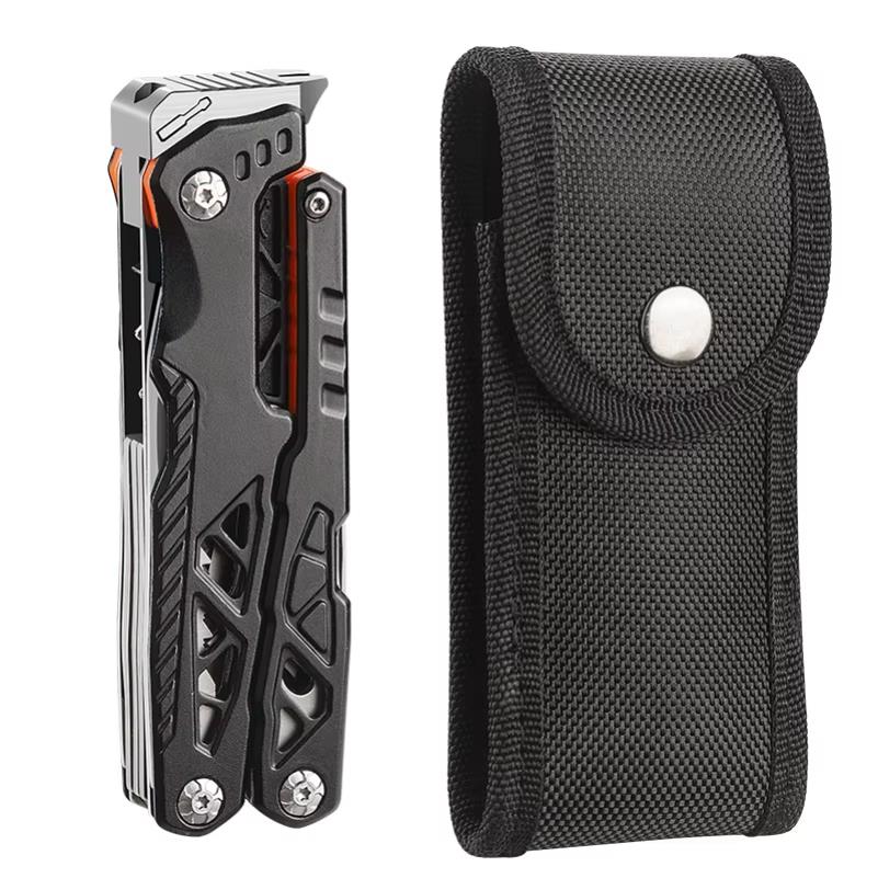 Outdoor Multifunctional Folding Pliers Portable Multi-purpose Sharp-nosed Vise Pliers Nail Hammer Pliers Emergency Tools 4