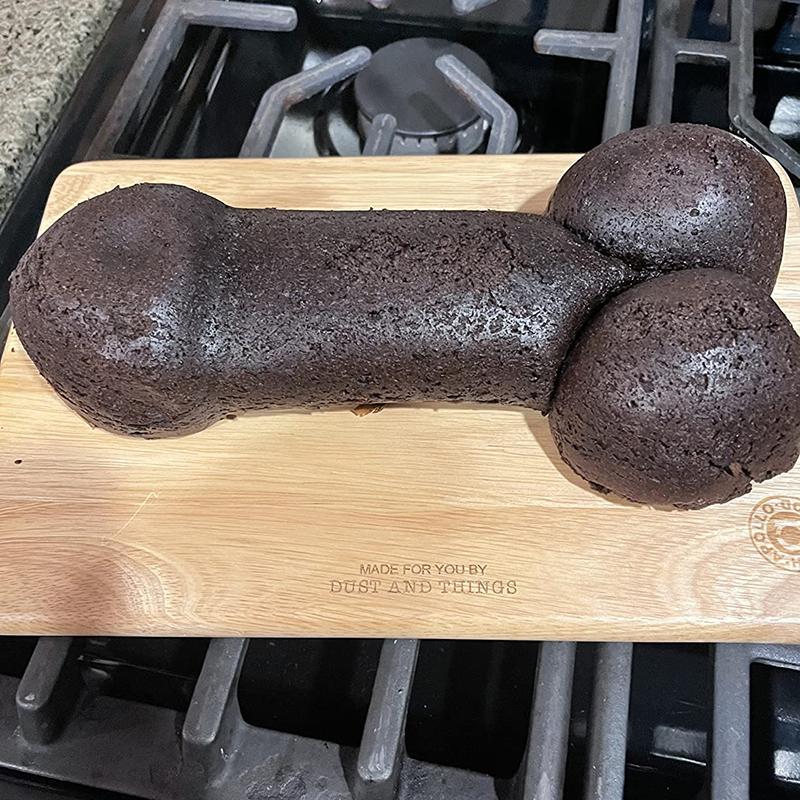 Stampo per Torta a Forma di Pene in Silicone per Festa di Addio al Celibato/Nubilato Divertente Stampo per Cioccolato Divertentissimo Strumento per la Produzione di Sapone Cera da Sciogliere