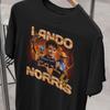 Lando Norris F1 Shirt: Fotomontage Grafik T-Shirt