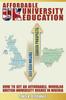 The Affordable UK University Education : How To Get An Affordable, Modular British University Degree In Nigeria Book