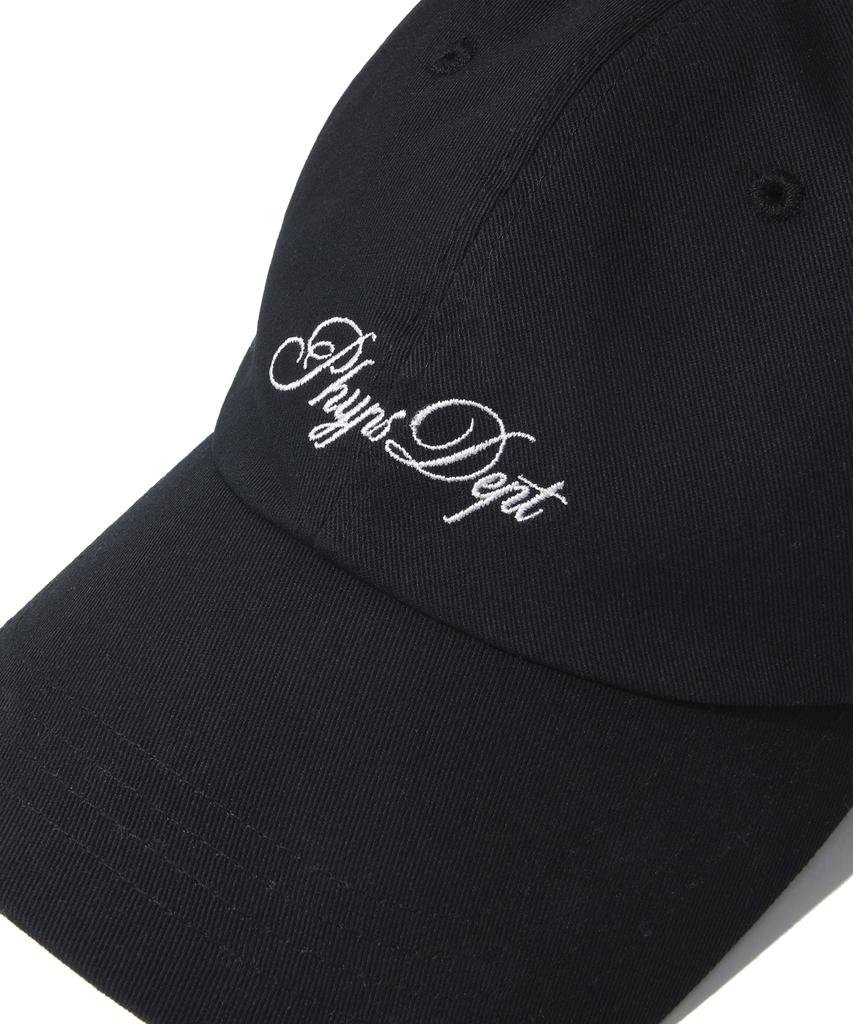 PHYSICAL DEPARTMENT [Phyps® X Butterfly] Fly Logo Ball Cap Black