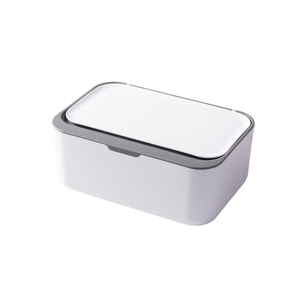 Baby Wipes Container Wipes Dispenser Effective Seal Elegant Design Anti-Skid Feet Easy Maintenance Plastic Construction
