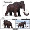 Animal Model Simulation Toy: Woolly Rhinoceros, Dunkleosteus, Deinotherium, Mammoth, Smilodon, Thunder Bird