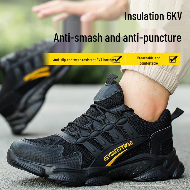 

Pobozo Men s Steel Toe Safety Shoes L