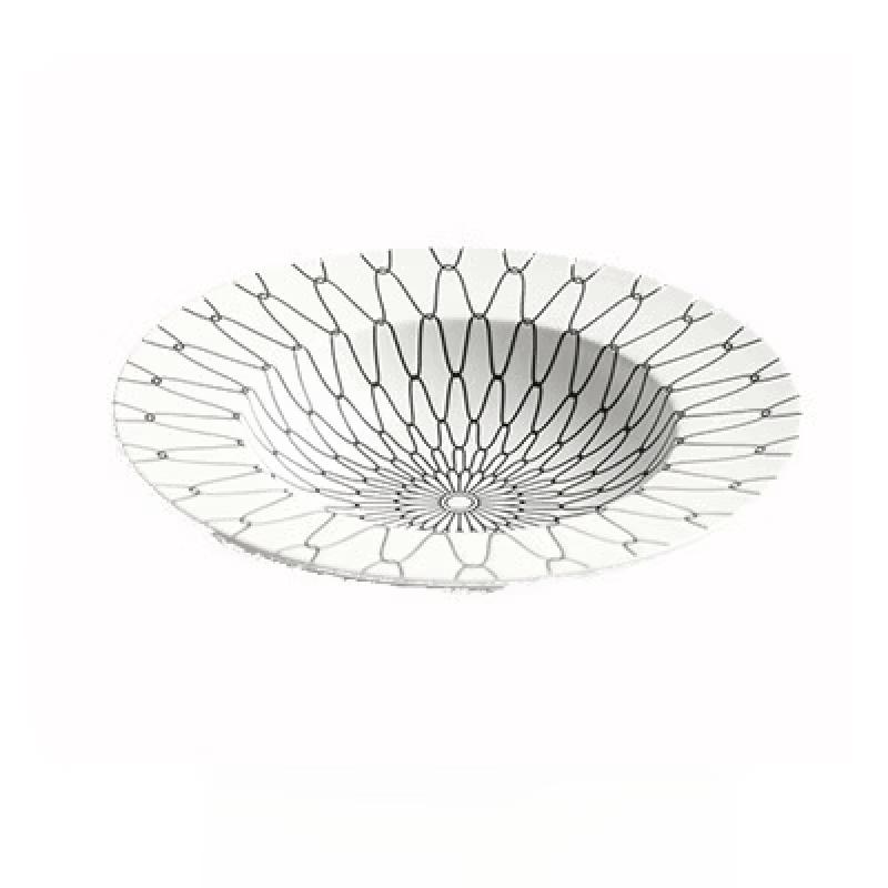 Ruhan Nordic Style Ceramic Straw Hat Dinner Plate