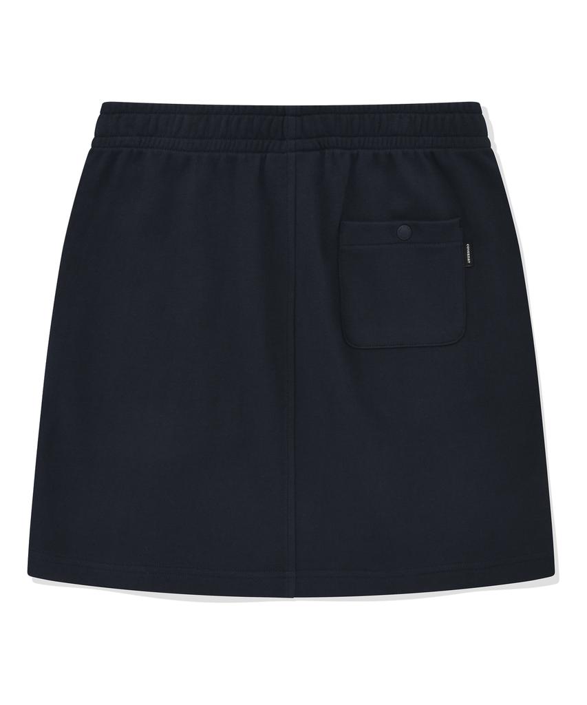 Covernat Woman Sweat Skirt Navy