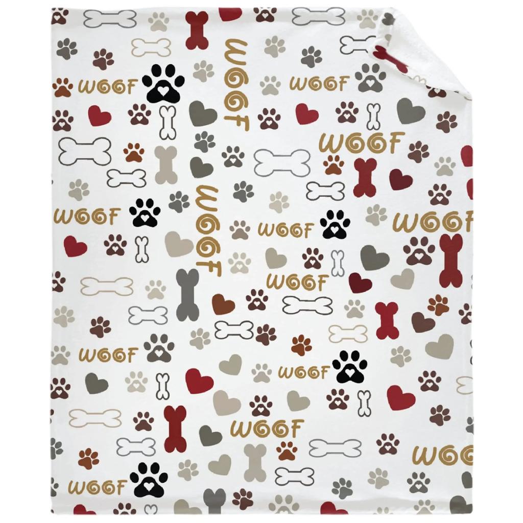 Australian Shepherd Sherpa Fleece Blanket Throw for Home Office Travel Couch Sofa Warm Cozy Lightweight Fleece Bed Blanket Gift