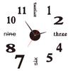 3d Modern Wall Clock Mirror Sticker Acrylic Number Clocks For Home Decoration
