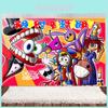 The Amazing Digital Circus Print Background For Childrens Birthday Party Photography Decor