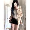 Retro Low Waist Butt-Lifting Denim Shorts for Women