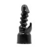 Adaptateur Pour Sextoy - BAILE - POWER HEAD SUPER DONG WAND - Noir - Taille Moyen - 137 Mm