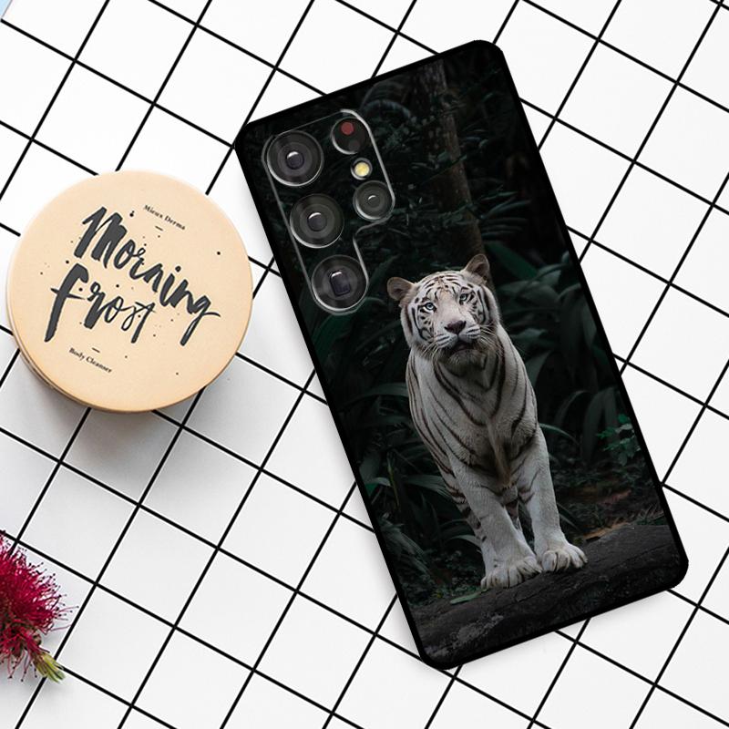 Tier Tiger Hülle Für Samsung Galaxy S25 Ultra S23 S22 S21 S20 S24 Ultra S9 S10 Plus S25 FE Handyhülle