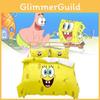 Bedding Spongebob Squarepants Single Double Duvet Cover Cases Sets Supplies