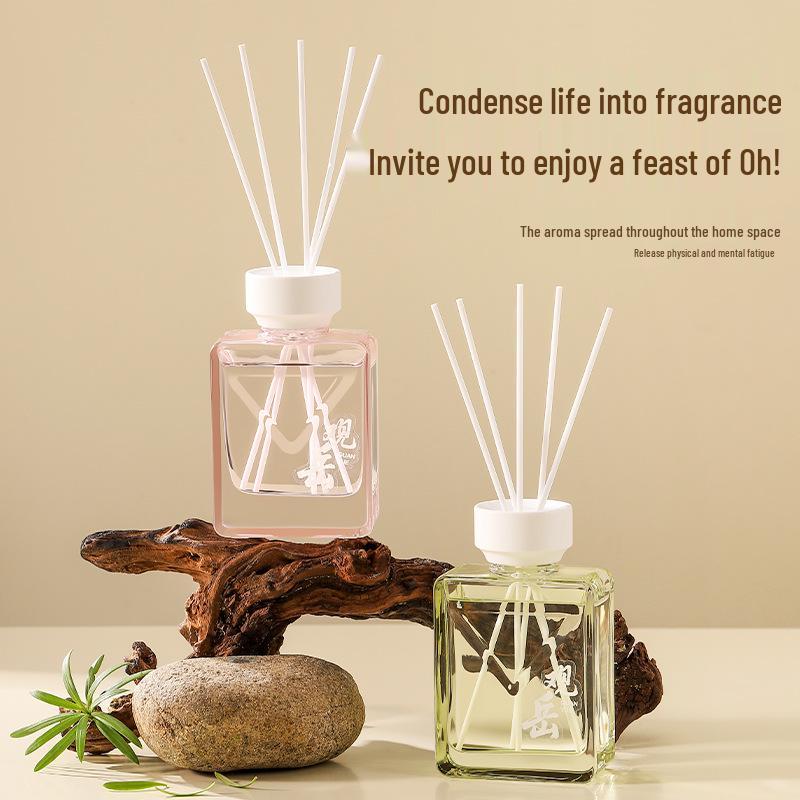 200ml Rattan Aroma Diffuser: Flameless, Long-Lasting Fragrance for Bedroom, Living Room, Office, Bathroom