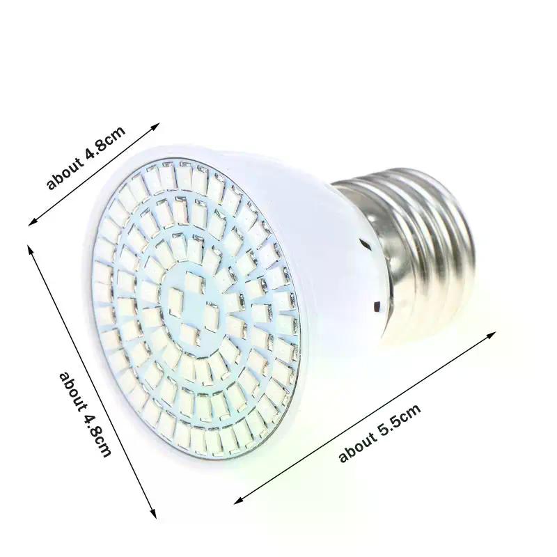 3Pcs E27 LED Plant Grow Light 110V 220V Hydroponic Growth Light Full Spectrum Indoor Hydroponics Flower Seedling Phyto Lamp