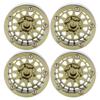 4pcs Beadlock RC Car Wheel Hub Set 1.9in Aluminum Alloy Tire   for 1Celsius10 1Celsius12 1Celsius14 Remote Control Cars