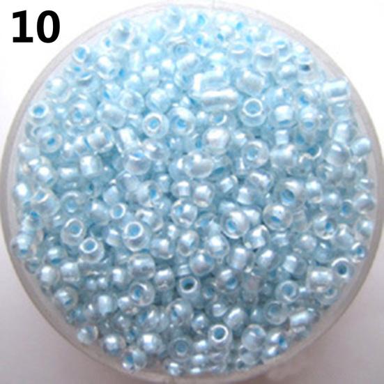 500Pcs 2mm Round Glass Seed Beads for DIY Bracelet Necklace Jewelry