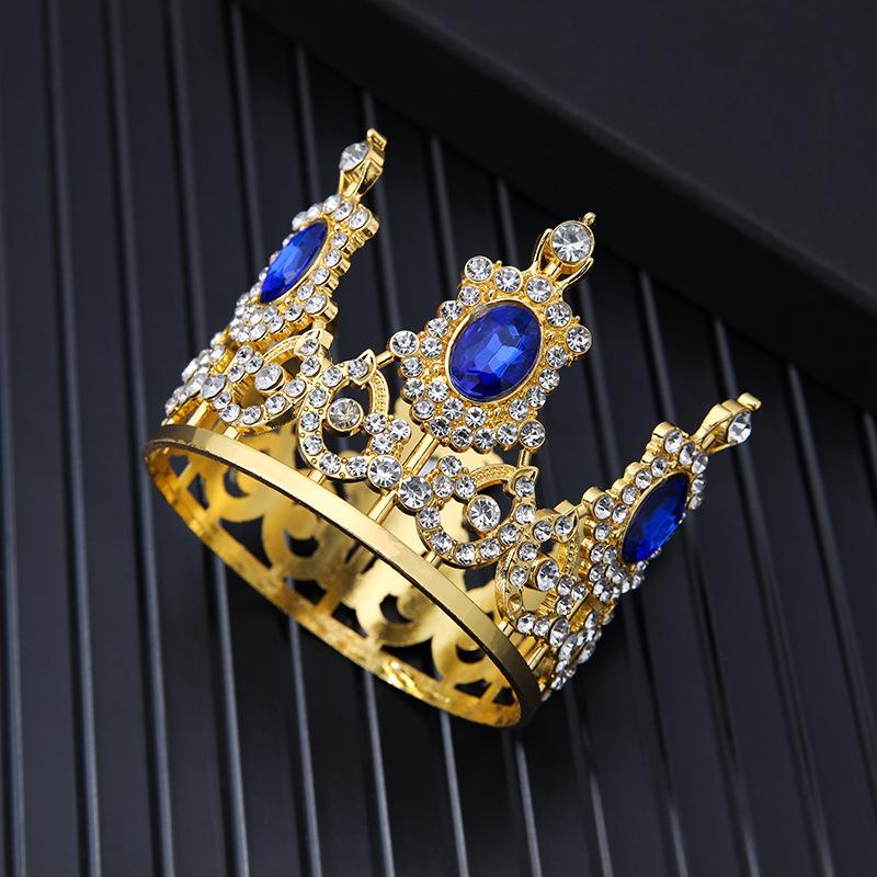 Legierung Gold Kuchen Dekoration Krone Kindergeburtstag Party Backen Hochzeitsfeier Ornamente