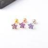 Earpiercing Flowers Stainless Steel Stud Earrings Ear Studs Tragus Earrings Cartilage Earrings