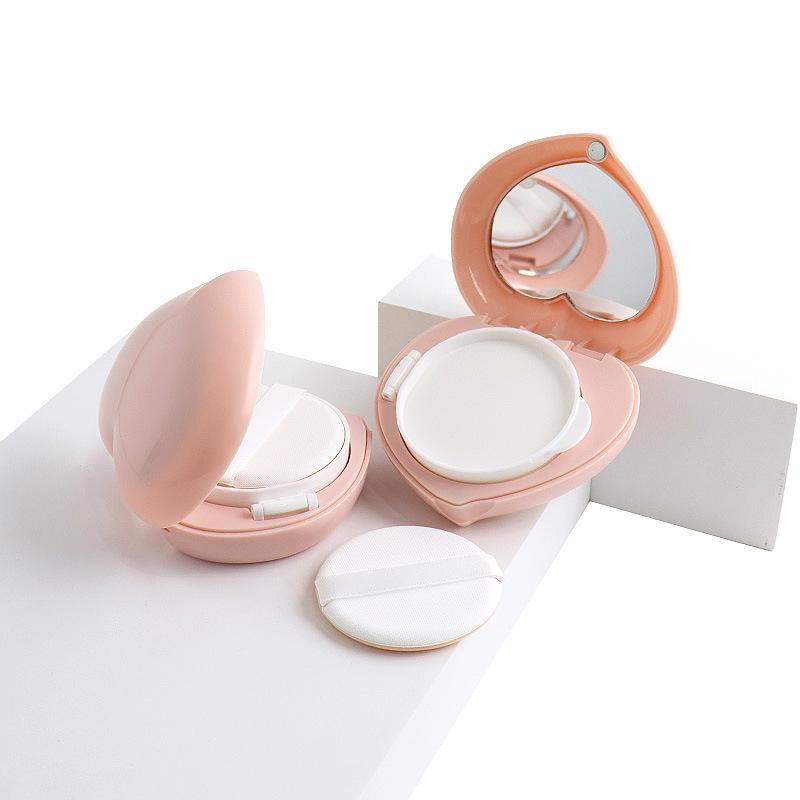 15g/0.5oz Empty Air Cushion Puff Box Portable Cosmetic Makeup Case Container With Powder Sponge Mirror For BB Cream Foundation