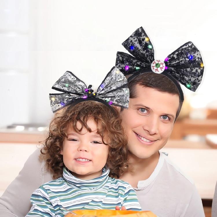 Teen Girl Photography Headbands Spooky Bowknot Shape Hairband Adult Headpiece Carnivals Party Role Play Costume Tool