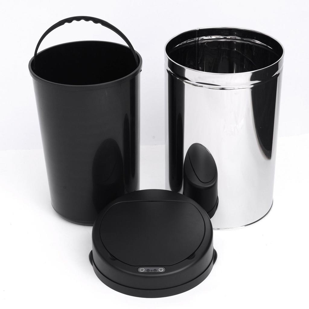 Sensor Trash Can 30L Automatic Trash Can with Soft-Close Lid, Motion Sensor, Waterproof Waste Bin Trash Container Waste Container for Office, Bedroom
