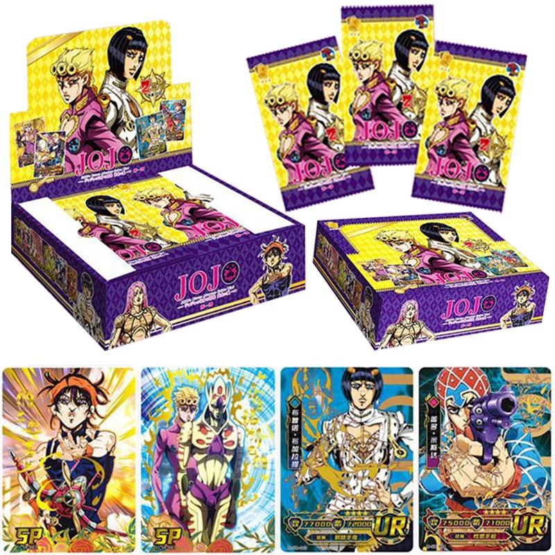 Tianyi 1 Japanese Anime Jojo Cards Bizarre Adventure Kujo Jotaro Kakyoin Noriaki Ur Characters Collection Cards Children Xmas Gifts Toys