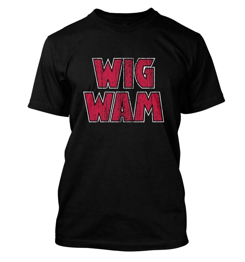 

Wig Wam - Distressed Logo T-Shirt Classic Black Unisex S-5XL S