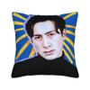 Kiss Heated Rivalry Square Pillow Covers Polyester Seat Hockey Romance Cushion Cover Cool Home Decoration Pillow Cover