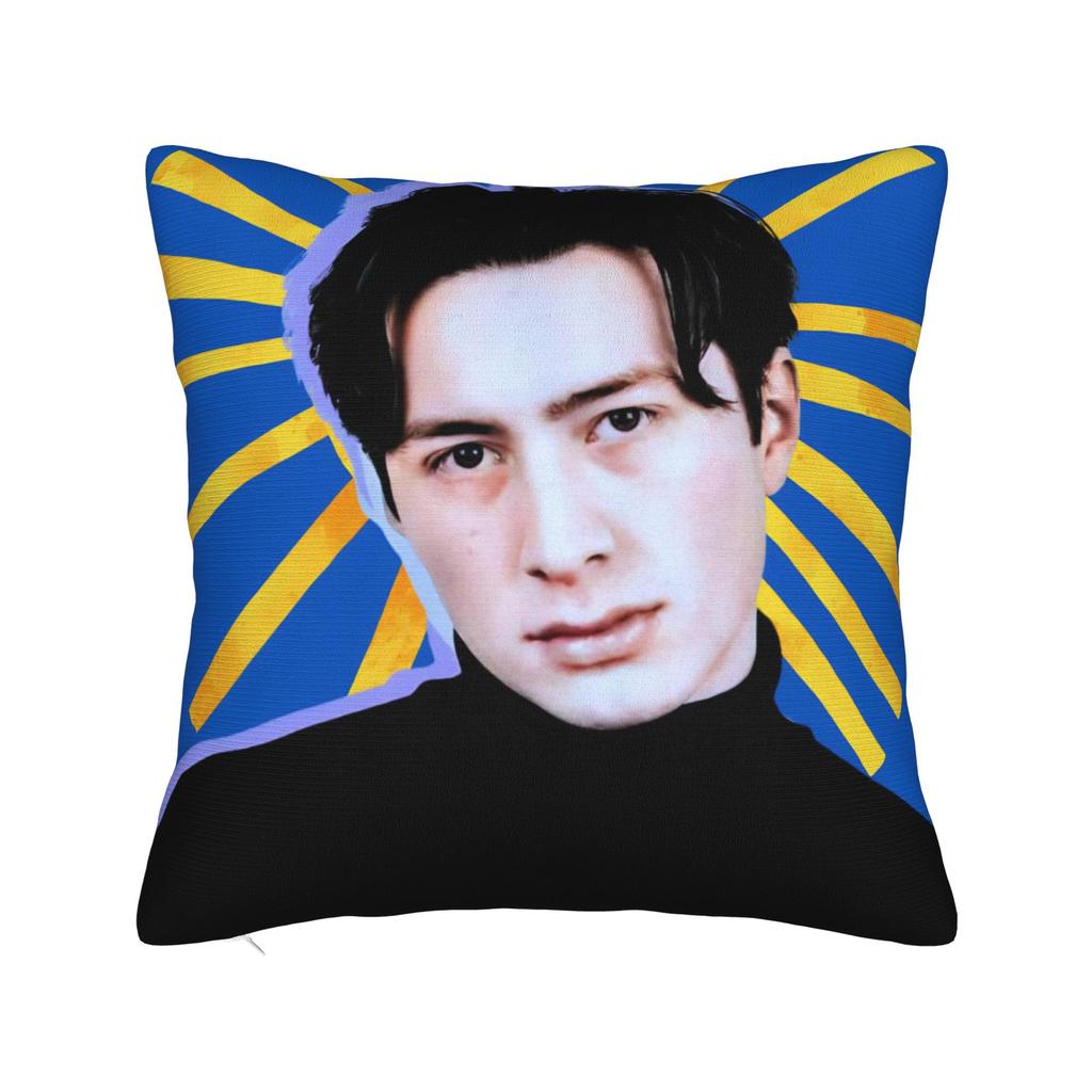 Kiss Heated Rivalry Square Pillow Covers Polyester Seat Hockey Romance Cushion Cover Cool Home Decoration Pillow Cover
