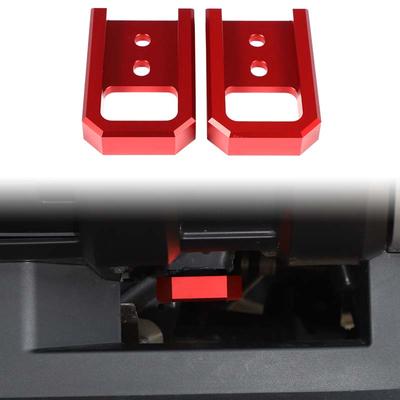 Pour Toyota Tacoma 2026 2026 Pièces Automobiles Pare-chocs Avant Anneau de Remorquage Alliage d'Aluminium+Acier au Carbone Rouge