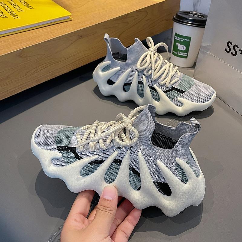 Flying Weaving Women's Autumn New Breathable Casual Fitness Sports Running Shoes