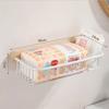 Bathroom Pendant Towel Holder Shower Rack Solid Wood Bathroom Shelf Shampoo Shower Gel Corner Holder Towel Bar Mobile Phone Rack