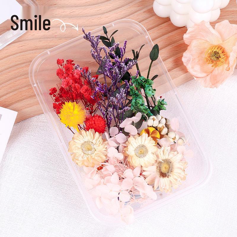 Eternal Dried Flower Photo Frame Decoration – Handmade Air-Dried Bouquet Ornament for March 8th