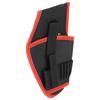 Portable Electrical Tool Bag Waist Hanging Pack MultiFunction Drill Holder Holst Pouch(Red )