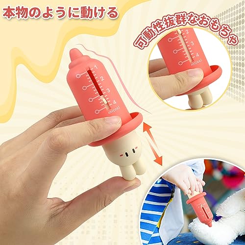 CORPER TOYS Conjunto de Médico de Brinquedo, Conjunto de 27 Peças com Mini Ferramentas de Médico para Brincar, Estetoscópio e Estojo de Armazenamento, Perfeito para Presentes de Natal (Rosa)