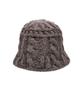 LARTIGENT Lx Knit Bucket Hat(Brown)