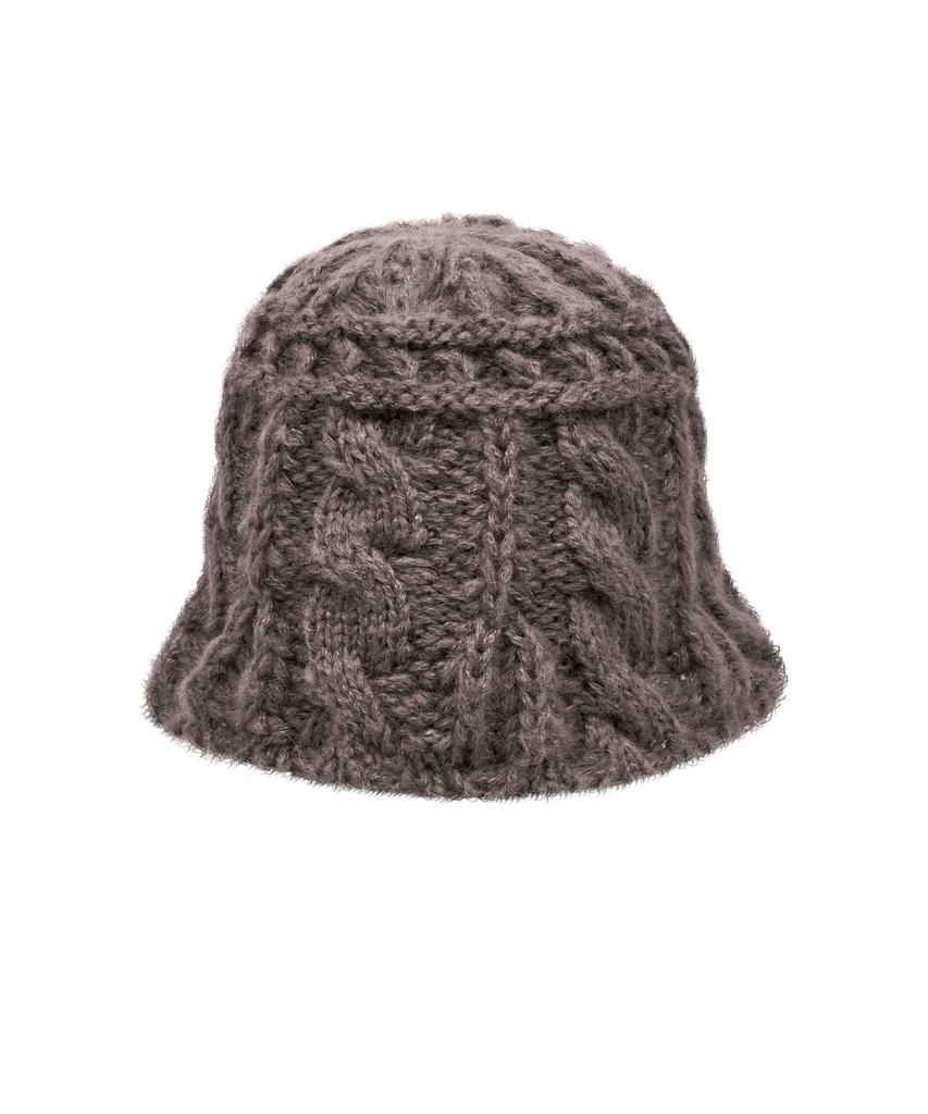 LARTIGENT Lx Knit Bucket Hat(Brown)