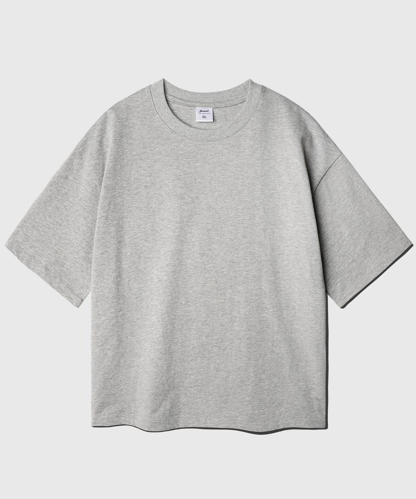 JEMUT [2Pack] Boy Crop Short Sleeve T-Shirt Kjst2619 (B Type)