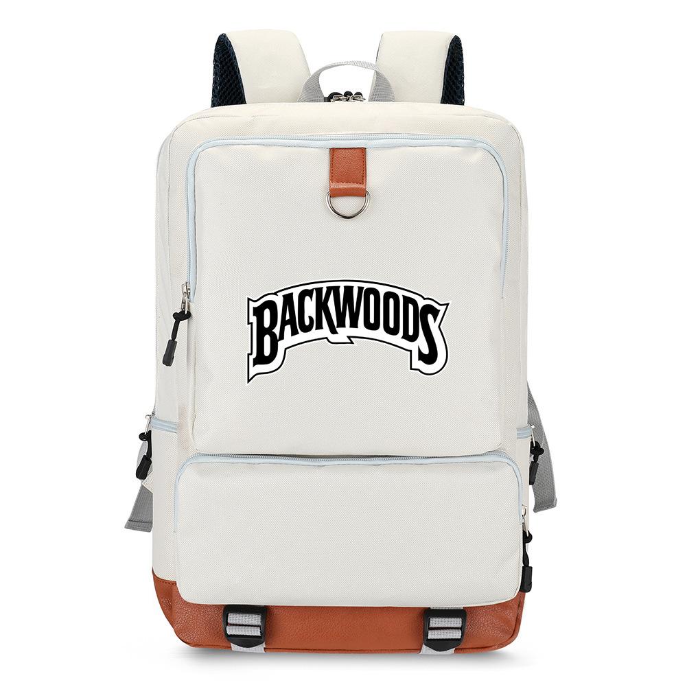 Backwoods Backpack Simple Student School Bag Fashion Trend Digital Color Printing Computer Bag Travel Bag