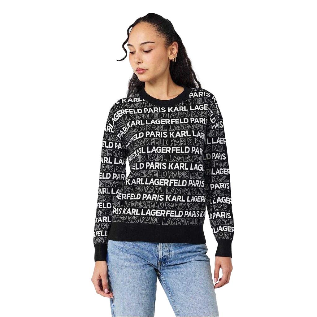 Maglione da Donna Karl Lagerfeld Regular a Maniche Lunghe