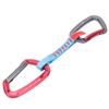 CAMNAL Outdoor Climbing Quickdraw Set Straight Gate and Bent Gate Carabiner 27CM