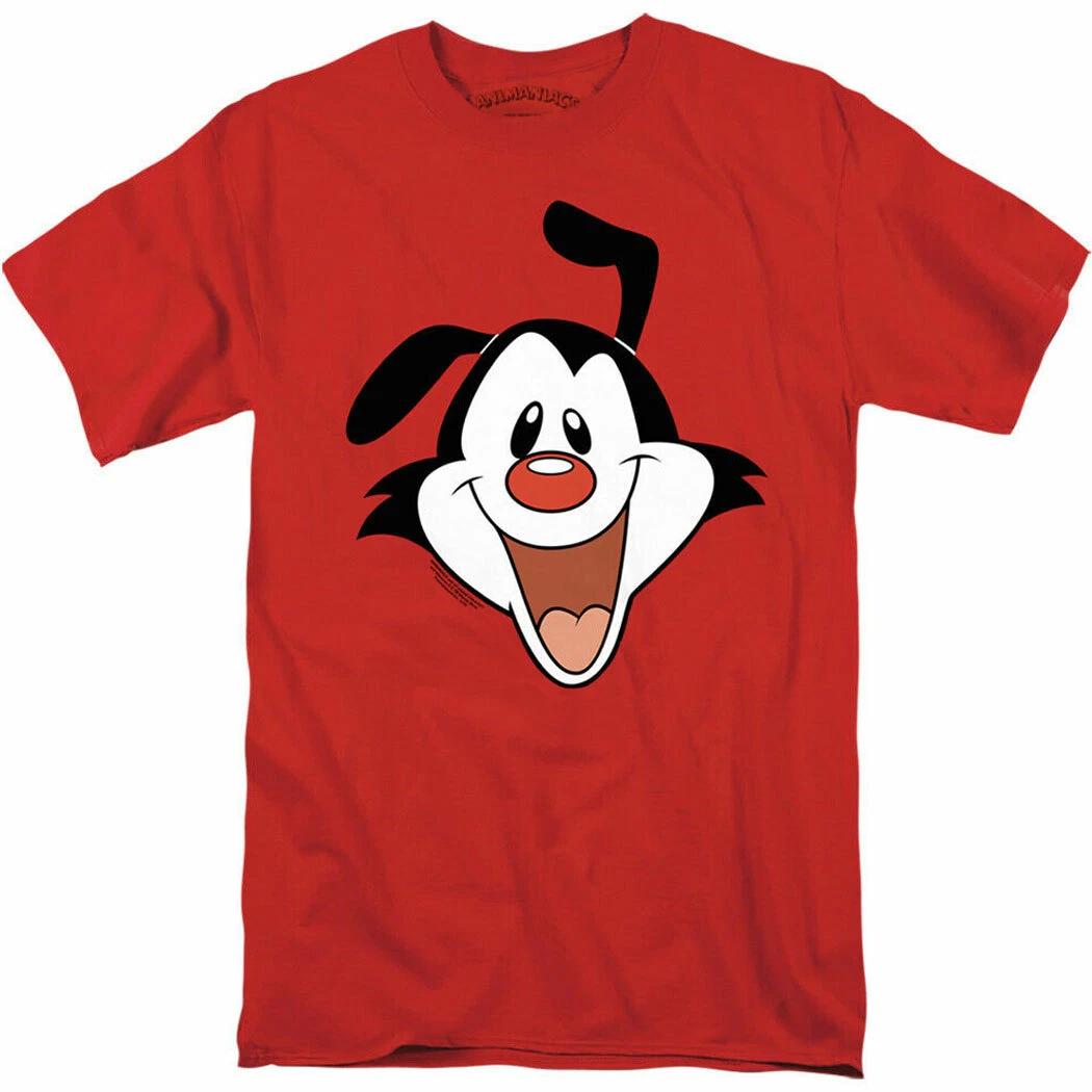 Animaniacs Yakko Face 100% Cotton T-shirt Mens Tees Top S