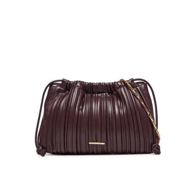 

Сумочка Calvin Klein Plisse Drawstring Bag LV04F3076G бордовый