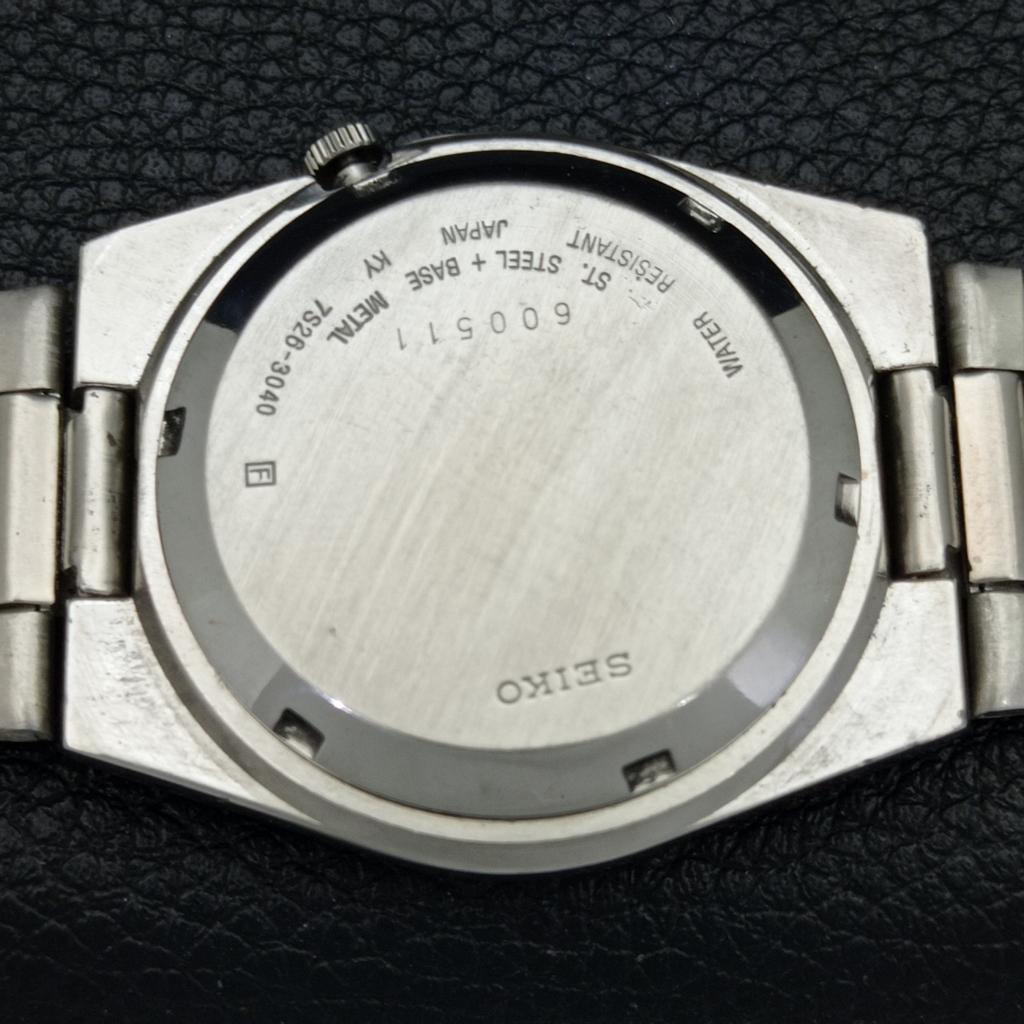 GENUINE VINTAGE SEIKO 5 AUTOMATIC 7009A JAPAN MENS ORIGINAL DIAL WATCH A500794-5 R154-a500794