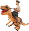 T Dinosaur Inflatable Rex Rideon Costume Blowup Cosplay Fancy Adults Dress