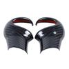 For BMW MINI F54 F55 F56 F60 Real Carbon Fiber Car Gear Head Shift Knob Handle Cover Trim Sticker Interior Accessories