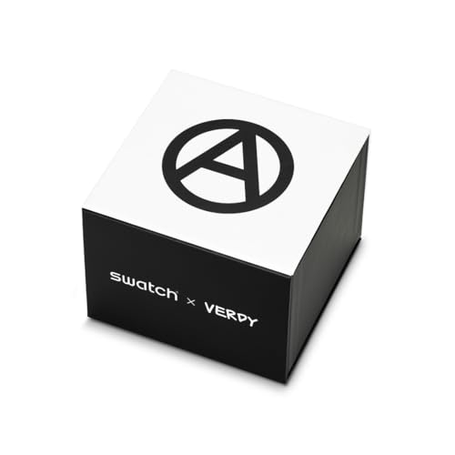 Swatch VICK BY VERDY SO29Z138 Wristwatch, Black